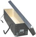 NomadWood-Lined Fiber Hardware Case with Wheels