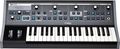 MoogLittle Phatty Stage II Keyboard Synthesizer with Blue LEDs