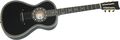 Aria 19th Century Steel-String Acoustic Guitar Black