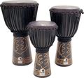TocaSynergy Black Mamba Djembe with Bag and Djembe Hat