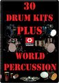 AudioWarrior 30 Drum Kits and World Percussion Reason Refill