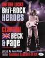 Backbeat BooksGuitar Licks of the Brit-Rock Heroes - Clapton Beck & Page Book with CD