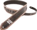 Vintage Studded Leather Strap Tiger Wash