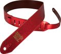 Metallic Foil Leather Strap