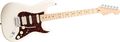 Fender American Deluxe Stratocaster HSS Electric Guitar Olympic Pearl Maple Neck