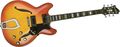 HagstromViking Deluxe Semi-Hollow Electric Guitar
