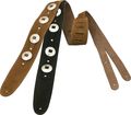 Deluxe Suede Guitar Strap with Conchos
