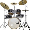 Taye Drums GoKit Fusion 5-Piece Drum Set Black Microflake