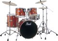 Pearl Vision VSX 5 Piece Standard Drum Set Orange Sparkle