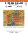 G. SchirmerDiction Coach Arias for Baritone - G Schirmer Opera Anthology Book/2CD's