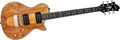 Hagstrom Ultra Swede Flame Guitar Spalted Maple