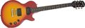 An example Epiphone starter guitar: the Epiphone Les Paul Special II Cherry SunburstvElectric Guitar and All Access Amp Pack Heritage 