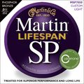 MartinSP 7050 Phosphor Bronze Lifespan Coated Acoustic Strings Custom Light