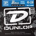 DunlopNickel Plated Steel Bass Strings - Medium 5-String with 130