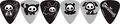 Perri'sSkelanimal Guitar Picks - 6 Pack