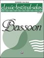 AlfredClassic Festival Solos (Bassoon) Volume 2 Solo Book