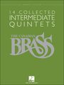 Hal LeonardThe Canadian Brass: 14 Collected Intermediate Quintets - Trumpet 2 - Brass Quintet