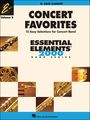 Hal LeonardConcert Favorites Volume 2 Bass Clarinet Essential Elements 2000 Band Series