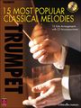 Cherry Lane15 Most Popular Classical Melodies for Trumpet Book/CD