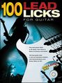 Music Sales100 Lead Licks for Guitar (Book/CD)