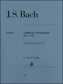 G. Henle VerlagGoldberg Variations BWV 988 By Bach