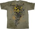 GibsonHeadstock Men's Washed T-Shirt