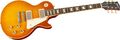 Gibson Custom 1960 Les Paul Plaintop Reissue VOS Electric Guitar Autumn Burst
