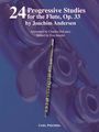 Carl Fischer24 Progressive Studies for the Flute, Op. 33 Book