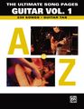 AlfredThe Ultimate Song Pages Guitar Vol. 1 A to Z