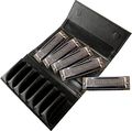 HohnerBlues Bender Harmonica 5 Pack with Leather Case