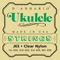 D'AddarioJ65 Nylon Ukulele Strings