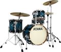 Tama Silverstar Lacquer 4-Piece Jazz Shell Pack Transparent Blue Burst