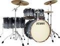 Tama Silverstar Lacquer 6-Piece Accel-Driver Shell Pack Custom Titanium Fade