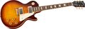 A very expensive example, included to show how some of the earliest Les Pauls looked. This is a new Custom 1955 Les Paul Historic Prototype Electric Guitar Cognac Burst