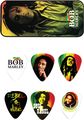 DunlopBob Marley Rasta Man Pick Tin with 6 Heavy Picks