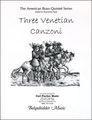 Carl FischerThree Venetian Canzoni Book