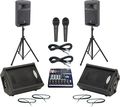 SoundcraftNotepad 124 / MSR250 Mains & Monitors Package