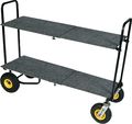 Rock N RollerR12 Multi-Cart 8-in-1 Equipment Transporter Cart With Deck and Shelf