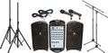 FenderPassport 300 Pro 2 Mic PA Package