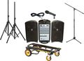 FenderPassport 500 Pro PA Package with Rock N Roller Cart