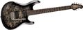 Sterling by Music Man JP100D John Petrucci Signature model w/ Dimarzio pickups Electric Guitar Transparent Black