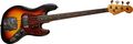 Fender 1960 Jazz Relic Electric Bass Guitar Faded 3Tone Sunburst
