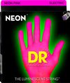 DR StringsNEON Hi-Def Pink SuperStrings Light Top Heavy Bottom Electric Guitar Strings