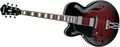 Ibanez Artcore AF75 Left Handed Hollow-Body Electric Guitar Transparent Red Sunburst