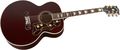 Gibson J-200 Burgundy Finish Acoustic-Electric Guitar Burgundy