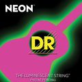 DR StringsNPA-12 NEON Hi-Def Phosphorescent Pink Acoustic Strings Medium