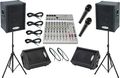 AlesisS-12 / Kustom KPC15P Mains and Monitors Package