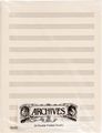 ArchivesDouble Folded Manuscript Paper