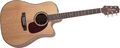 TakamineEG340DLX Dreadnought Cutaway Acoustic-Electric Guitar