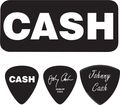 DunlopJohnny Cash Bold Pick Tin with 6 Picks